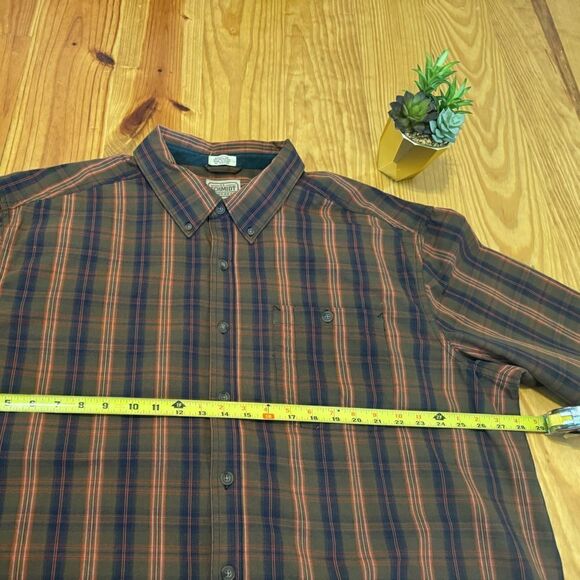 C.E. Schmidt Mens XXL Long Sleeve Plaid Button Down Work Casual Shirt - Picture 4 of 5